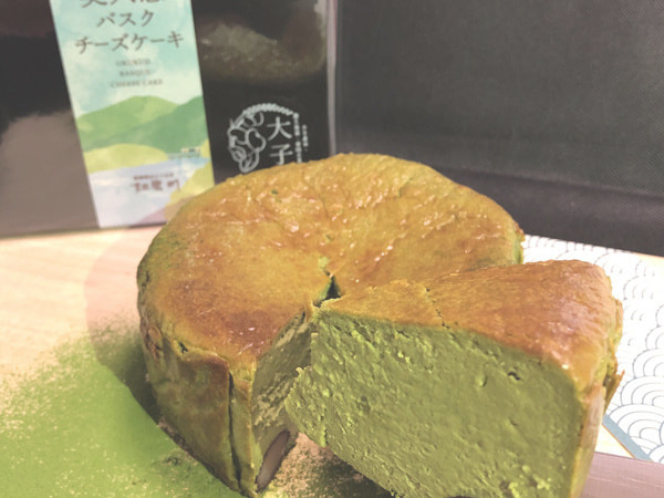 抹茶のバスクチーズケーキ　宮川製菓